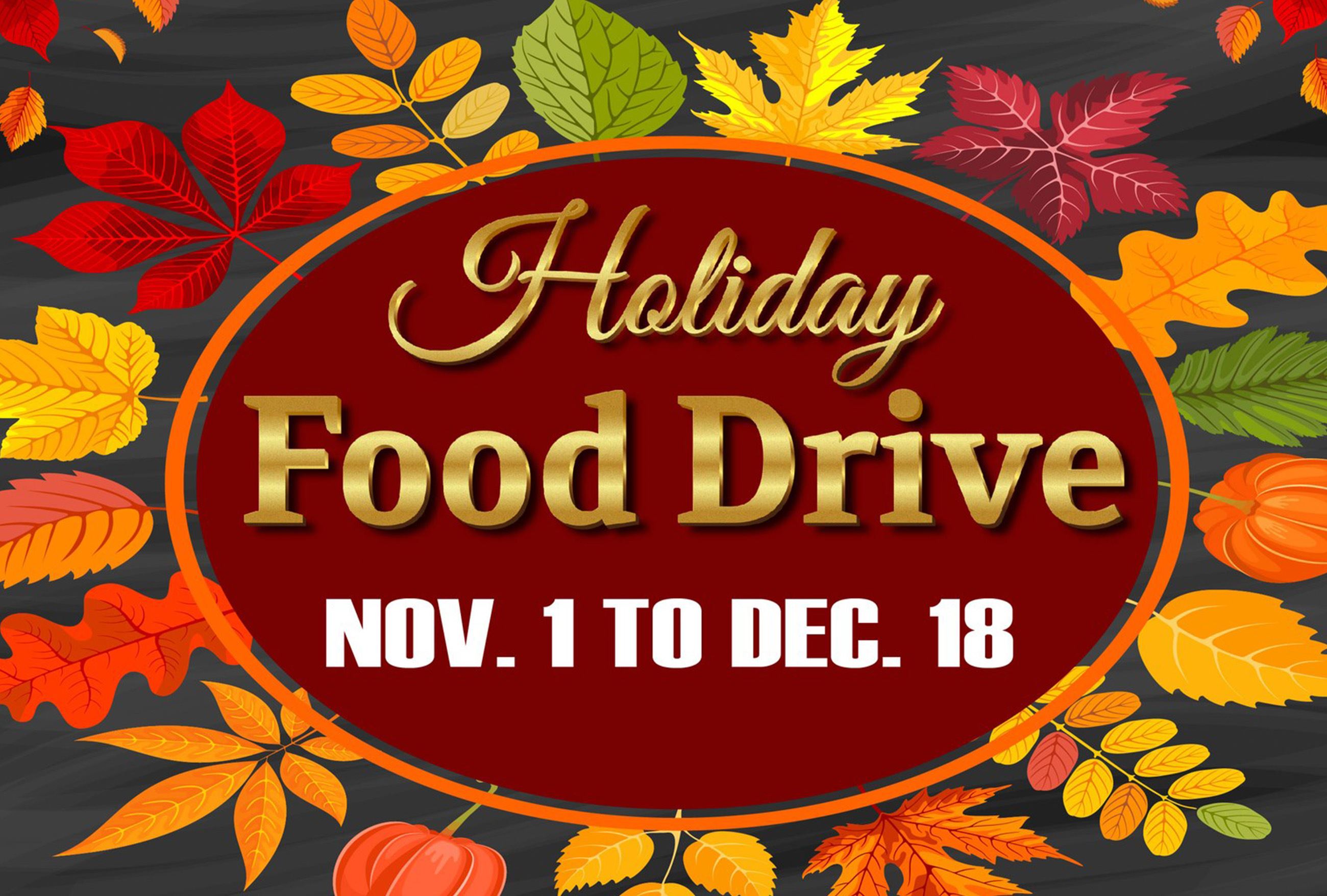 Holiday Food Drive web