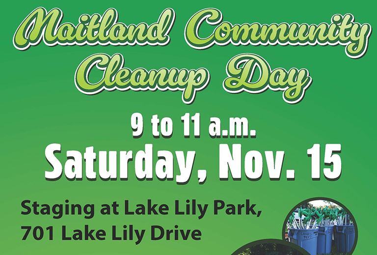 Community Cleanup Day Nov. 15 2025