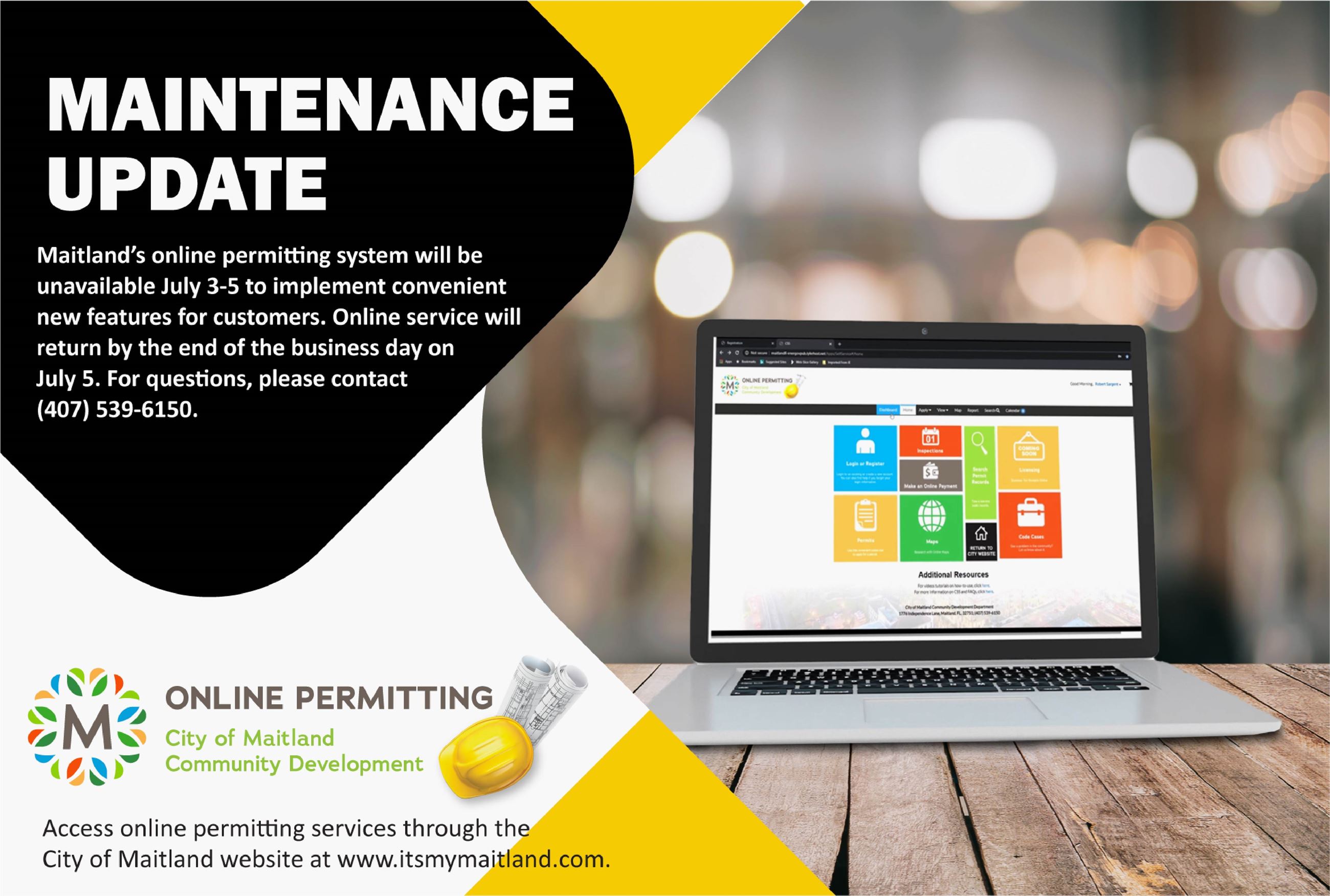 Online Permitting Maintenance b